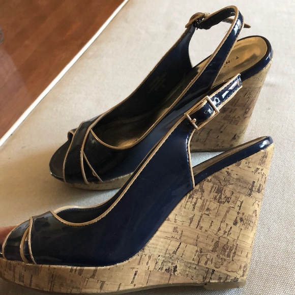 Tommy Hill figure cork wedges - Picture 3 of 4